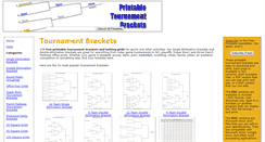 Desktop Screenshot of printabletournamentbrackets.net